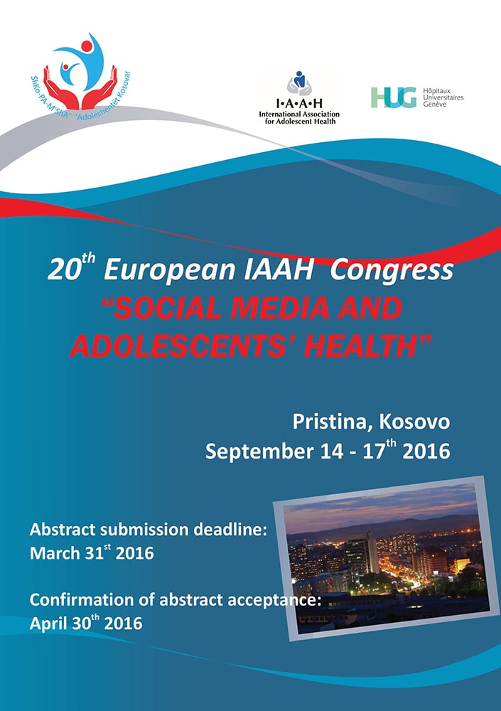 20th European IAAH Congress Kosovo